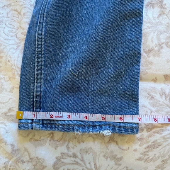 Women’s Abercrombie & Fitch Criss Cross 90’s Straight High Rise Jeans - Picture 9 of 9